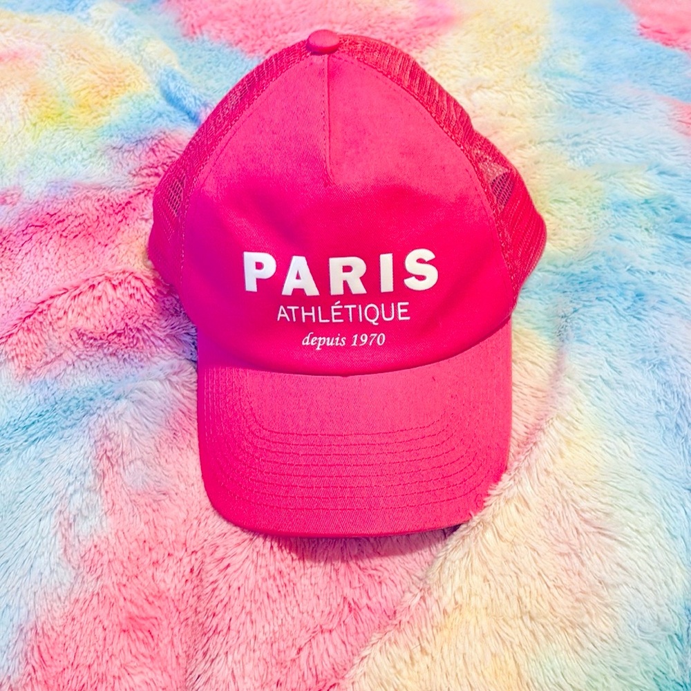 Pink H&M hat